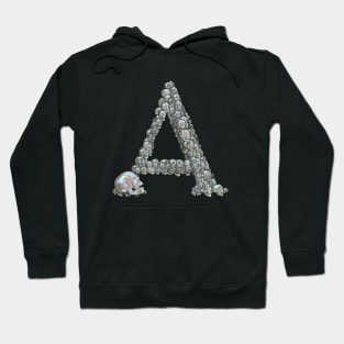 Skull Alphabet A Hoodie